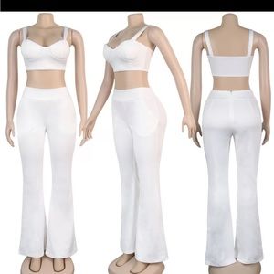 Women 2 piece, Strap Top, Paints Set